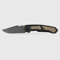 Couteau Pliant Kizer Feweed XL Lame Acier S90V Manche Titane Aluminium Frame Lock KI4694A1
