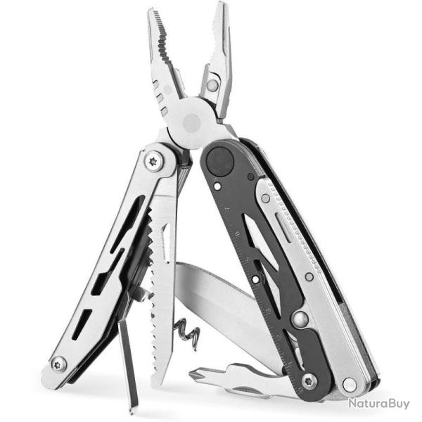 Pince Multi-outils Ganzo G304 Manche Inox Etui Nylon GAG304