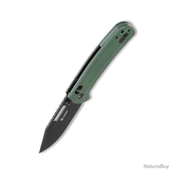 Couteau Ganzo G768PT Vert Lame Acier D2 Manche G10 Linerlock Clip GAG768PTGB