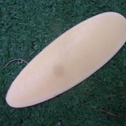 cale blanche de talon de crosse