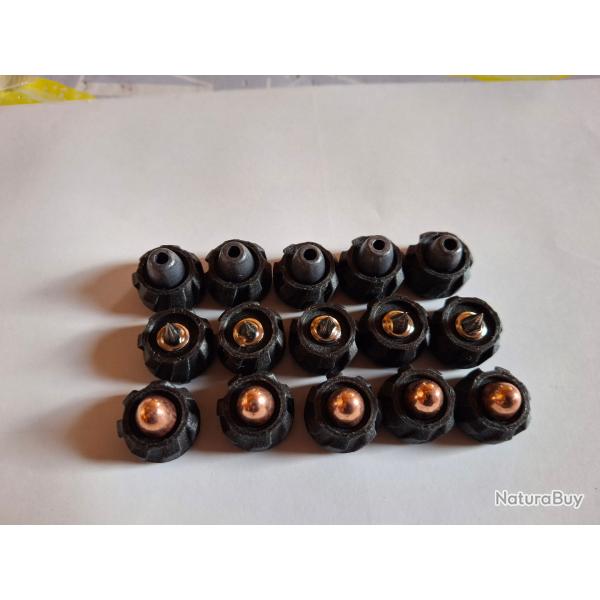 pack 15 slugs cal. 68 umarex tr68 hdr68