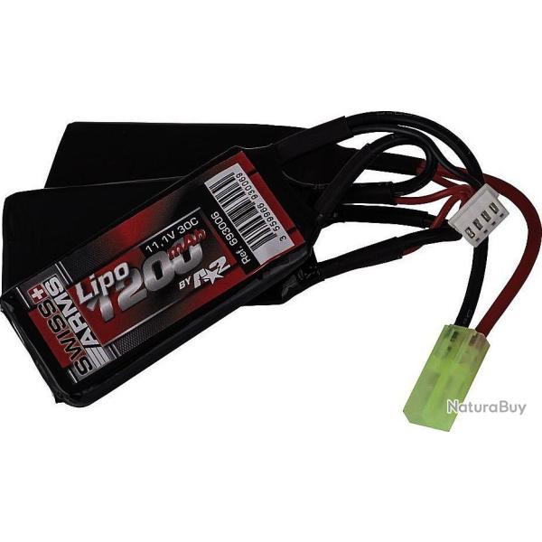 SWISS ARMS Lipo 11,1V 1200mAh 25C Triple