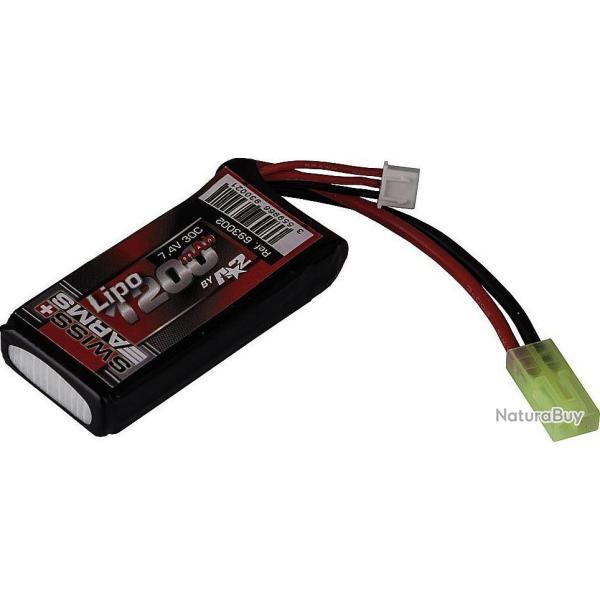 SWISS ARMS Lipo 7,4V 1200mAh 25C