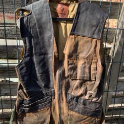 Gilet de tir browning vintage