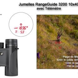 Harnais Pro GPO pour jumelles - avec poche pour T&eacute;l&eacute;m&egrave;tre