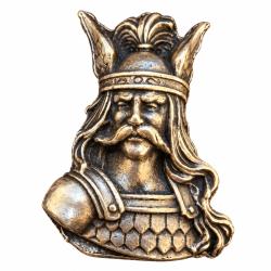 Insigne en m&eacute;tal GAULOIS - Fixation type pin's - Hauteur :  60 mm - Largeur  en son centre - 30 mm