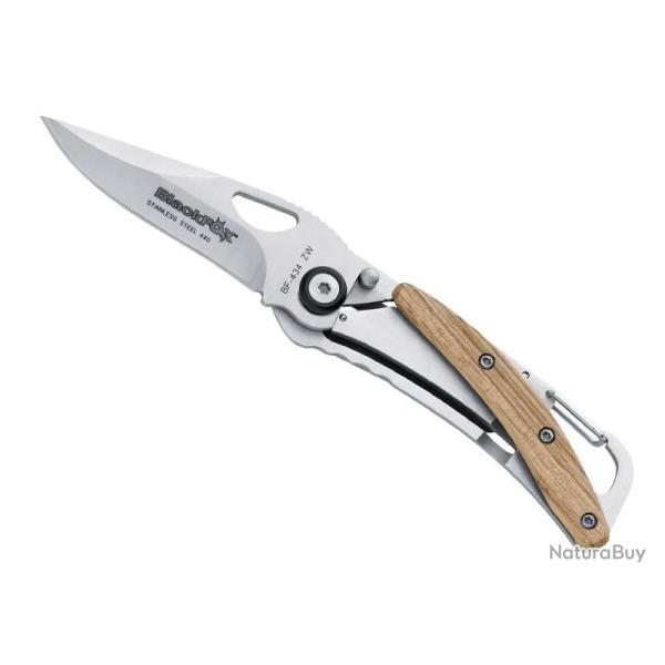 Couteau Black Fox - bois de z�bre - lame 9 cm