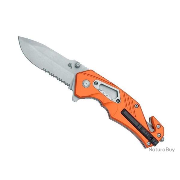 Couteau Black Fox Demand Aluminium Orange