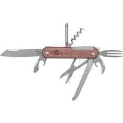 Couteau Multifonctions Mercury Duca 8 Manche Micarta rouge Italie MER9DUCA8RBC