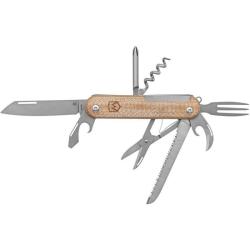 Couteau Multifonctions Mercury Duca 8 Manche Micarta toile naturelle Italie MER9DUCA8NCC