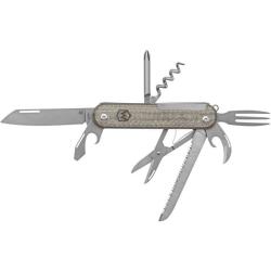 Couteau Multifonctions Mercury Duca 8 Manche Micarta toile verte Italie MER9DUCA8GCC
