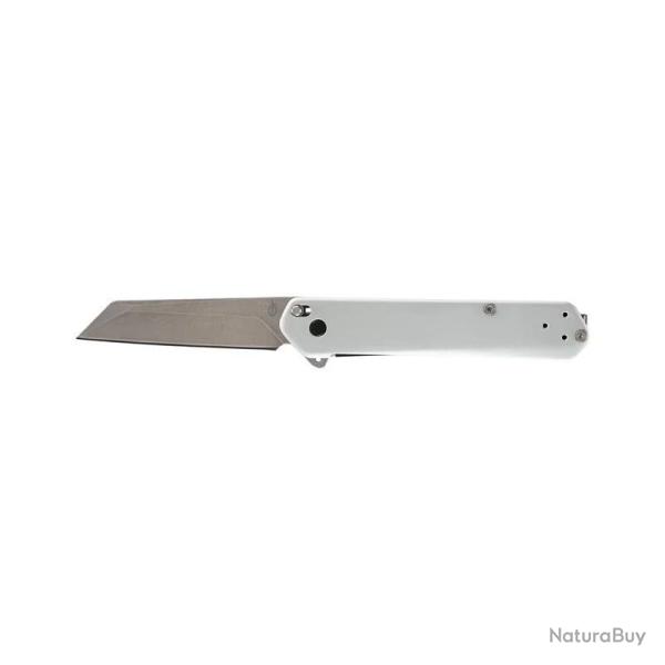 Couteau Pliant Gerber Spire Lame Acier 440A Manche Aluminium Gris Linerlock G4128