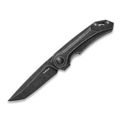 Couteau Pliant KniClad Obsid Lame Acier S35VN Manche Titane Noir Liner Lock KCK0061