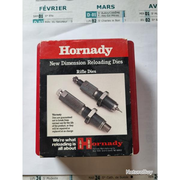 Outils rechargement 7X57 (7mm Mauser) Hornady