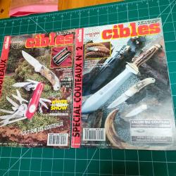 2 NUMEROS CIBLES SPECIAL COUTELLERIE