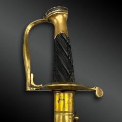 SABRE d'officier de cavalerie l&eacute;g&egrave;re - France - Consulat / Premier Empire