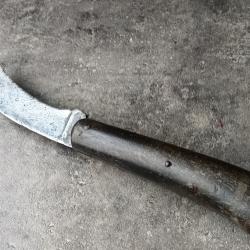 Ancien couteau serpette v&eacute;ritable E G Gallard