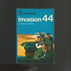 Invasion 44 g&eacute;n&eacute;ral hans speidel j'ai lu bleu d&eacute;barquement normandie