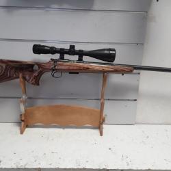 Carabine a verrou CZ 455 cal.17hmr bois can.51cm + lunette microdot 4-16x50