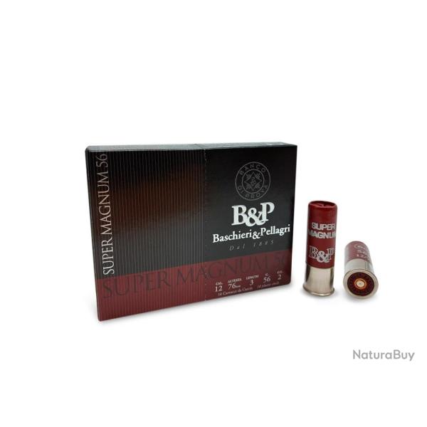 CARTOUCHE BASCHIERI PELLAGRI SUPER MAGNUM 12/76 56GR