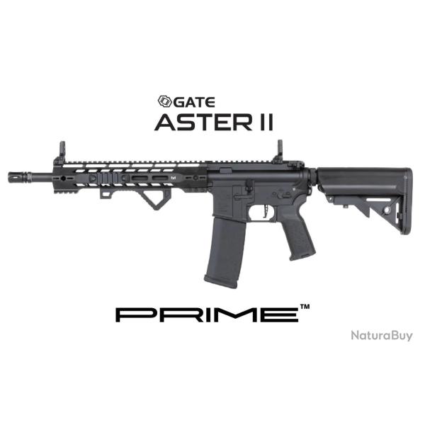 R�plique airsoft SPECNA ARMS SA-P14 PRIME RRA ASTER II Brushless noire AEG 6 mm