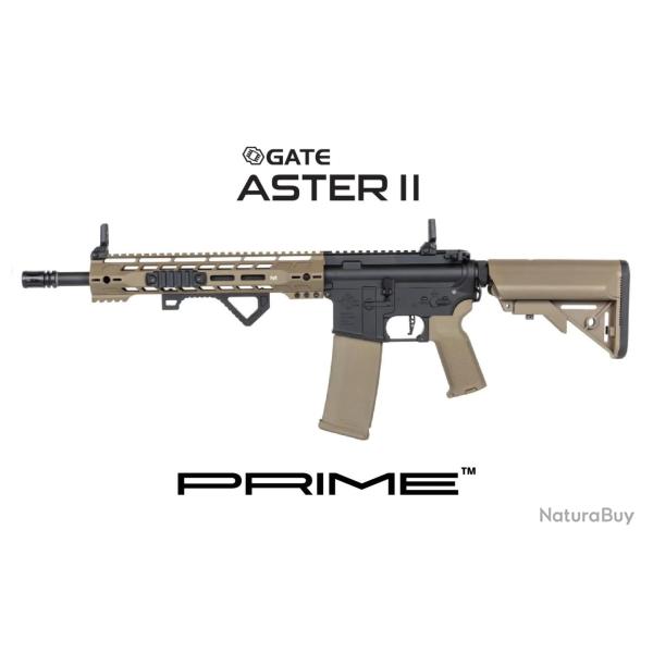 R�plique airsoft SPECNA ARMS SA-P14 PRIME RRA ASTER II Brushless noire et tan AEG 6 mm