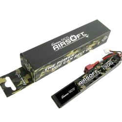 Batterie LiPo 7.4V 25C 1300mAh 2S1P Connecteur T-Dean - Genspow