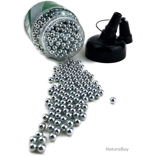 Bouteille de 1000 billes en acier JS-Tactical 6mm