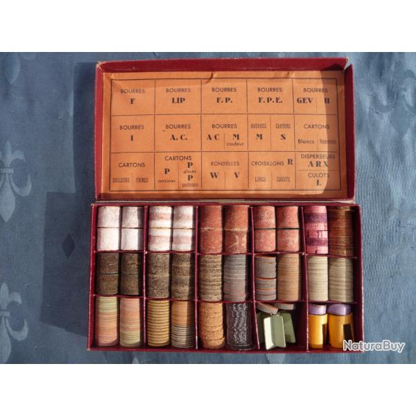 Ancien Bo�te des repr�sentants commerciaux GEVELOT pour Rechargement cartouches de chasse