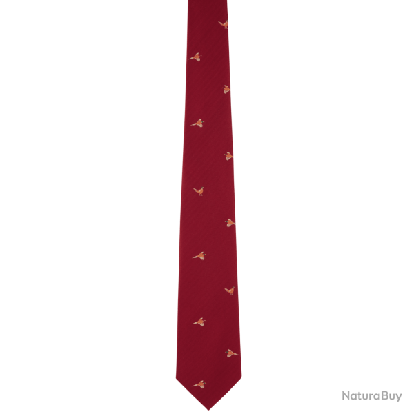Cravate de chasse Ashford faisans - Chilli - Schoffel - Rouge / Taille unique