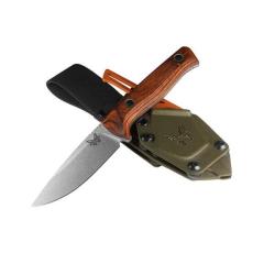 Couteau fixe Benchmade SlipRidge Fixed Combo Wood