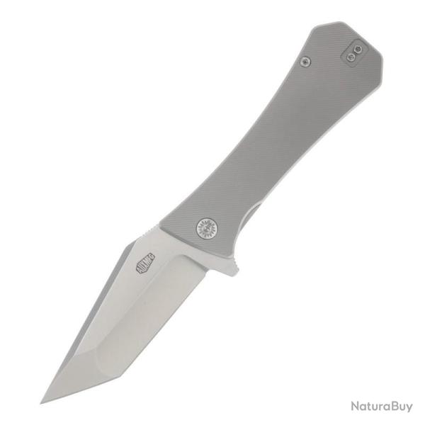 Couteau Auxiliary Coffin Tanto XL Lame M390 Manche Titane Frame Lock AUX006TITNXL