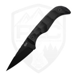 Couteau Auxiliary Karl Jr Deadhead Lame 14C28N Manche G10 Noir &Eacute;tui Kydex AUX003BK
