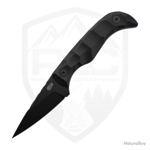 Couteau Auxiliary Karl Jr Deadhead Lame 14C28N Manche G10 Noir �tui Kydex AUX003BK
