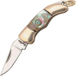 Couteau Rough Rider Mini Folder Lame Acier Inox Manche Nacre Abalone Slip Joint RR174