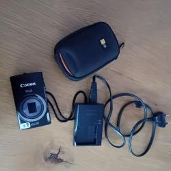 Appareil photo/vid&eacute;o extra plat CANON IXUS 265 HS 12X WI FI avec son chargeur et sacoche.Voir Photos