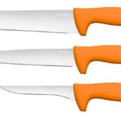 Pack 3 couteaux PROHUNT essentiel venaison