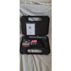 Pack Kimar LTL Charlie 1.50 cal .50 + 5 CO2 + 10 Billes + Mallette + goupillon + 1+1 chargeur.