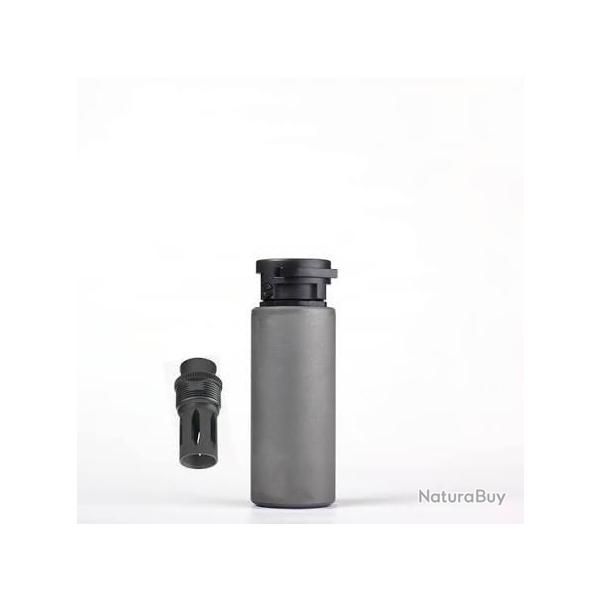MODERATEUR DE SON ASE UTRA SL5i BORELOCK CALIBRE .30 NOIR AVEC CACHE FLAMME