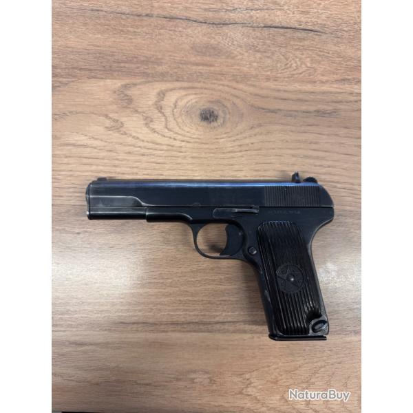 Pistolet Tokarev TT33 - Calibre 7.62x25