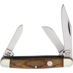 Couteau Bear & Son Stockman Walnut Lame Acier 1095 Manche noyer Made In USA BCC218