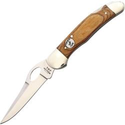 Couteau Bear & Son Cowhand Lockback Walnut Lame Acier Inoxydable Manche noyer Made In USA BCC2150L