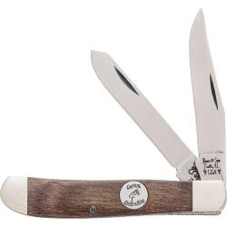 Couteau Bear & Son Small Trapper Walnut Lame Acier 1095 Manche noyer Made In USA BCC207