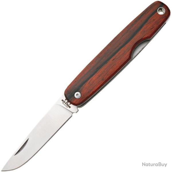 Couteau Bear & Son Pen Lame Acier Inoxydable Haute Teneur en Carbone Manche cocobolo BCCB79