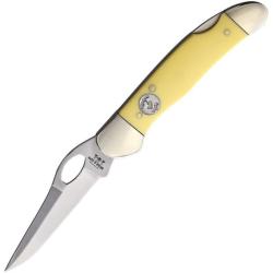 Couteau Bear & Son Lockback Yellow Delrin Lame Acier Inoxydable Manche Delrin jaune BCC3150L