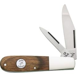 Couteau Bear & Son Heritage Barlow Lame Acier 1095 Manche noyer Made In USA BCC2281
