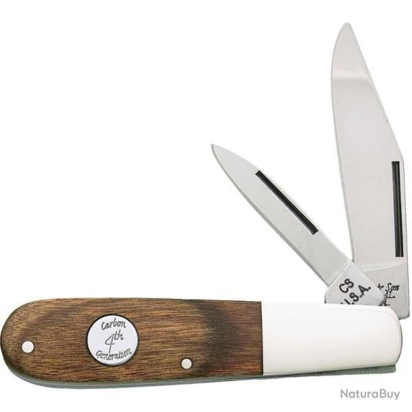 Couteau Bear & Son Heritage Barlow Lame Acier 1095 Manche noyer Made In USA BCC2281