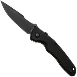 Couteau Spartan Blades Soter Racelock Spear Point Lame Acier S35VN Manche G10 Noir Taiwan SFBL14BKBK