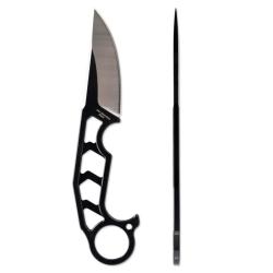 Couteau Fixe Skallywag Tactical Skeletor Lame Acier 440C Manche Squelet&eacute; &Eacute;tui Kydex SKW17052