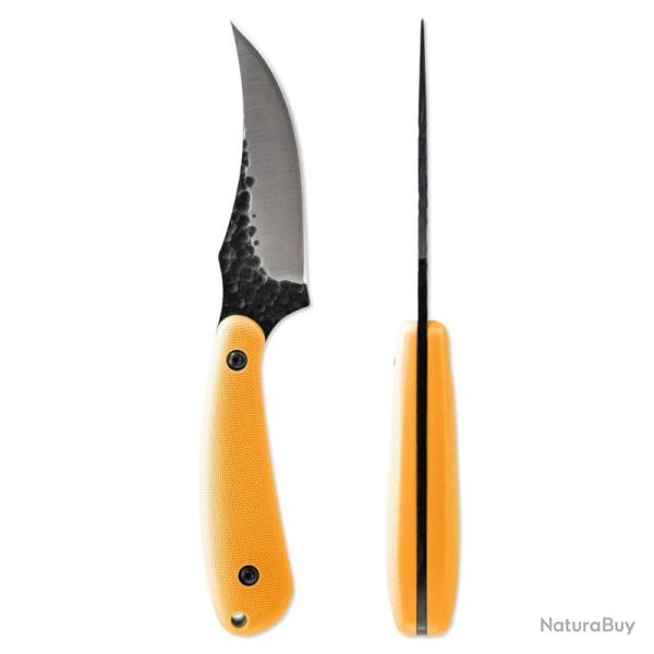 Couteau Fixe Skallywag Tactical Scorpion Lame Acier 420 Manche Nylon Orange �tui Nylon SKW17042